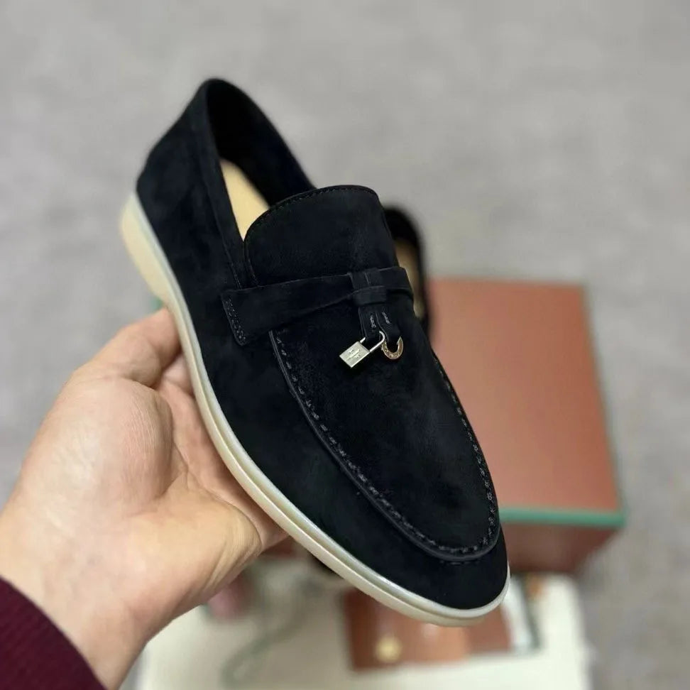 Mocassins unisexes en microfibre – CLEVI Paris
