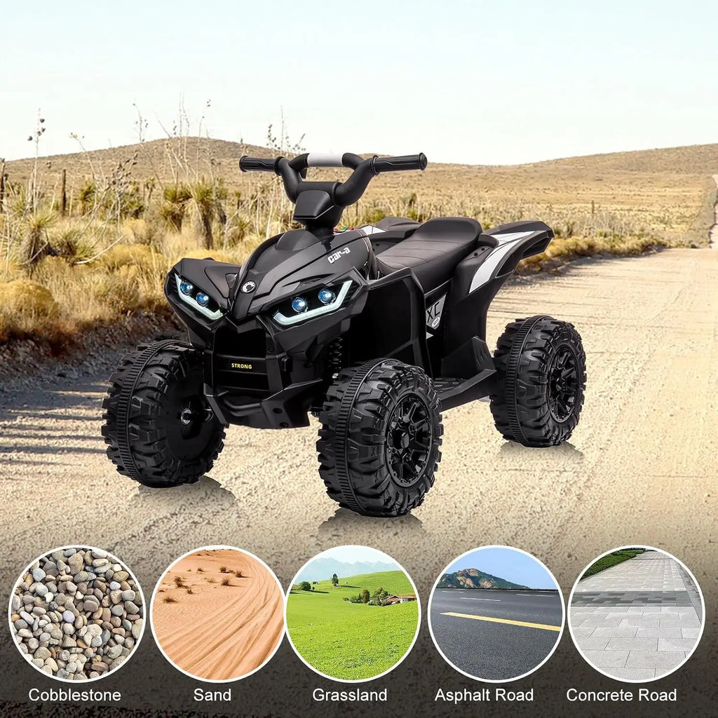 Quad électrique enfant 12 V avec télécommande – CLEVI Paris