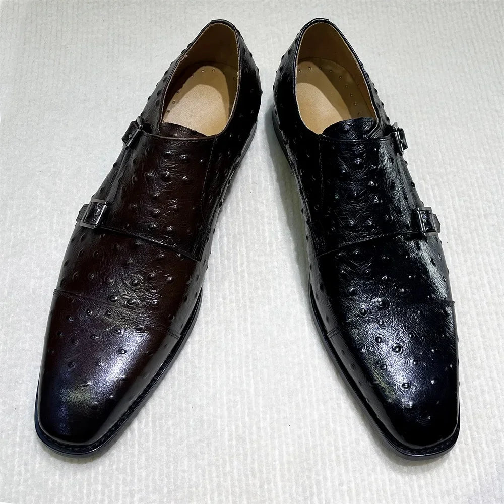 Chaussures Monk homme à double boucle – CLEVI Paris