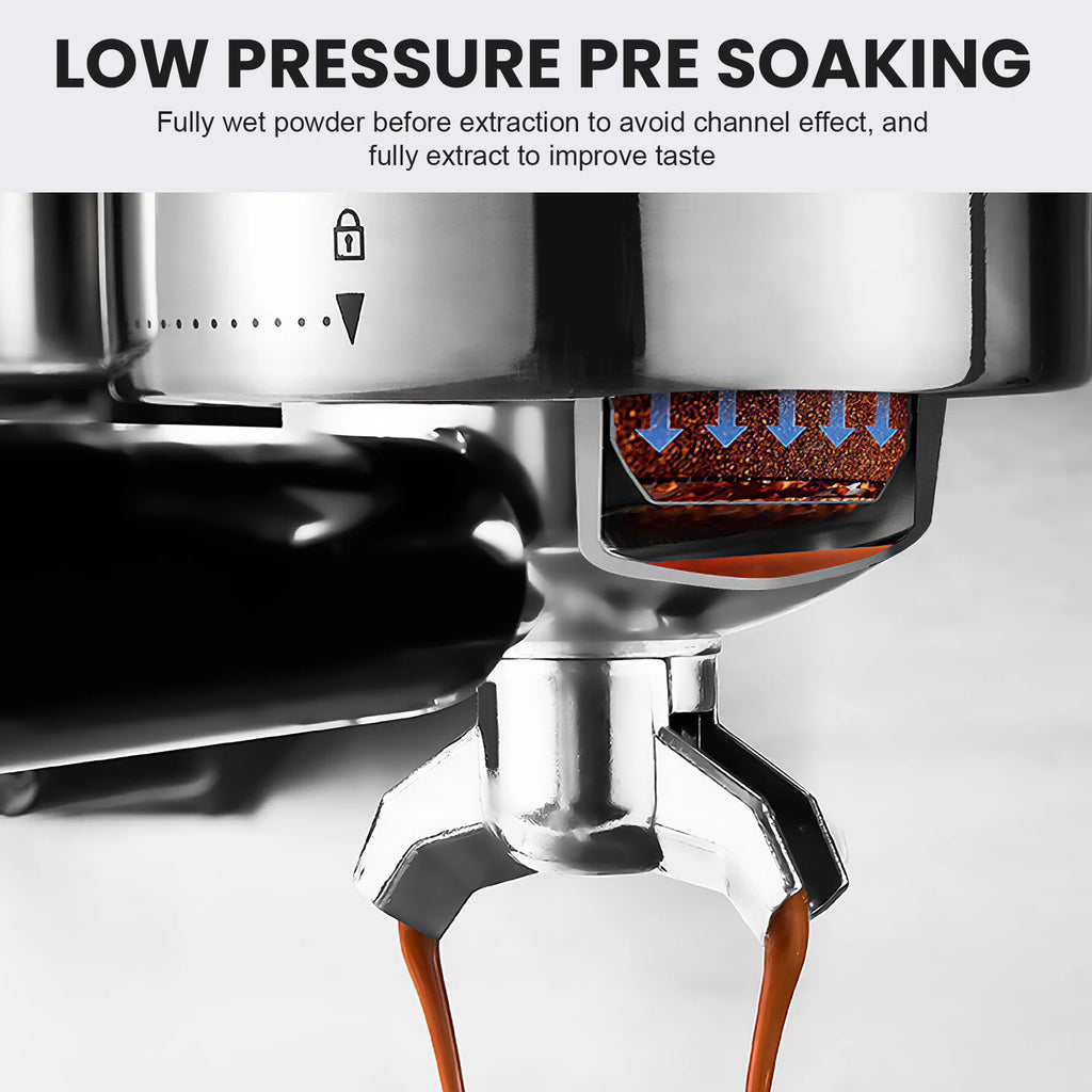 Machine à expresso avec moulin et écran TFT – CLEVI Paris