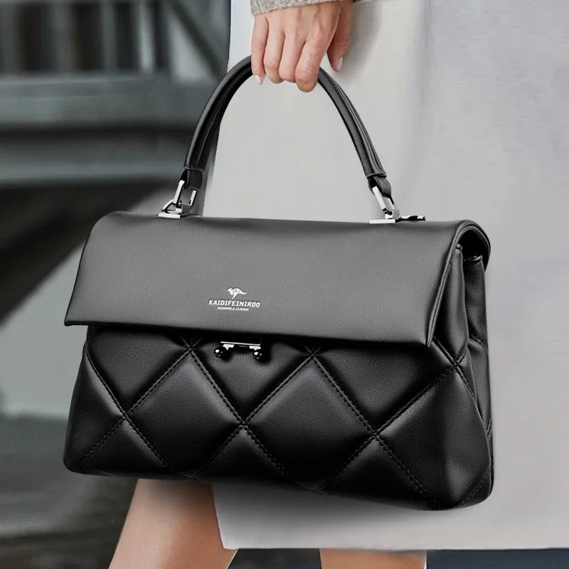 Sac à bandoulière femme souple en PU – CLEVI Paris