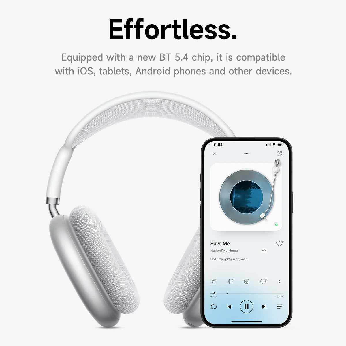 Casque Bluetooth HOCO W65 HiFi 45h Coussinets Tissu – CLEVI Paris