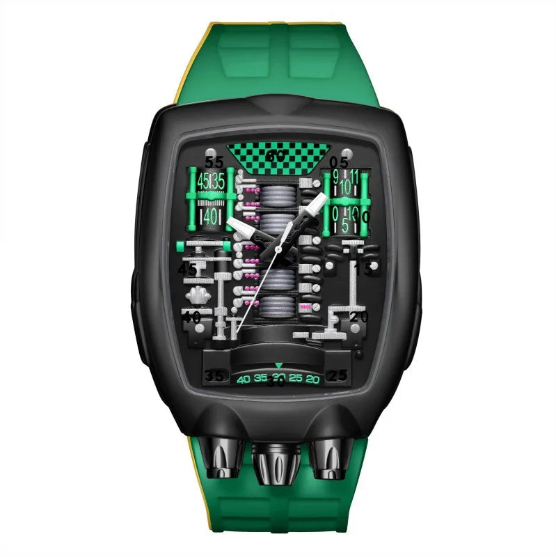 Montre STARPERISH W01 style futuriste – CLEVI Paris