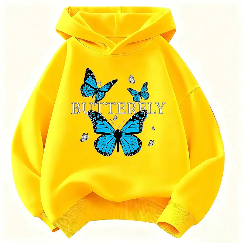 Sweat enfant unisexe motif papillon – CLEVI Paris