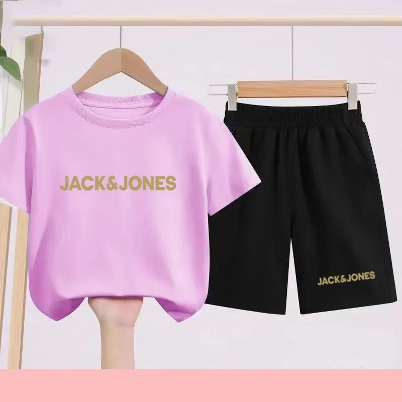 Ensemble enfant haut imprimé et short – CLEVI Paris