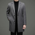 Manteau homme en laine à doublure amovible – CLEVI Paris
