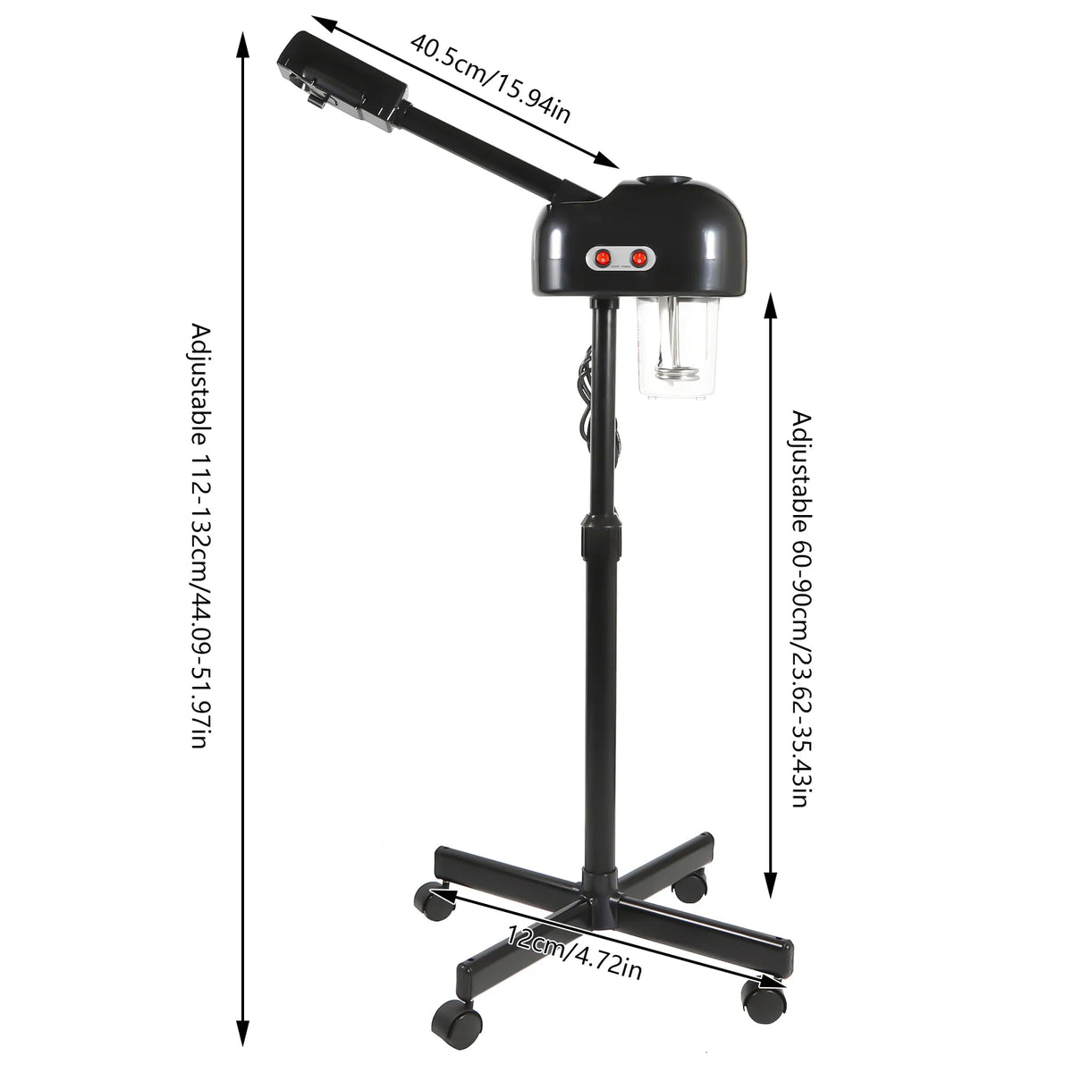 Vaporisateur facial sur pied 800 W – CLEVI Paris