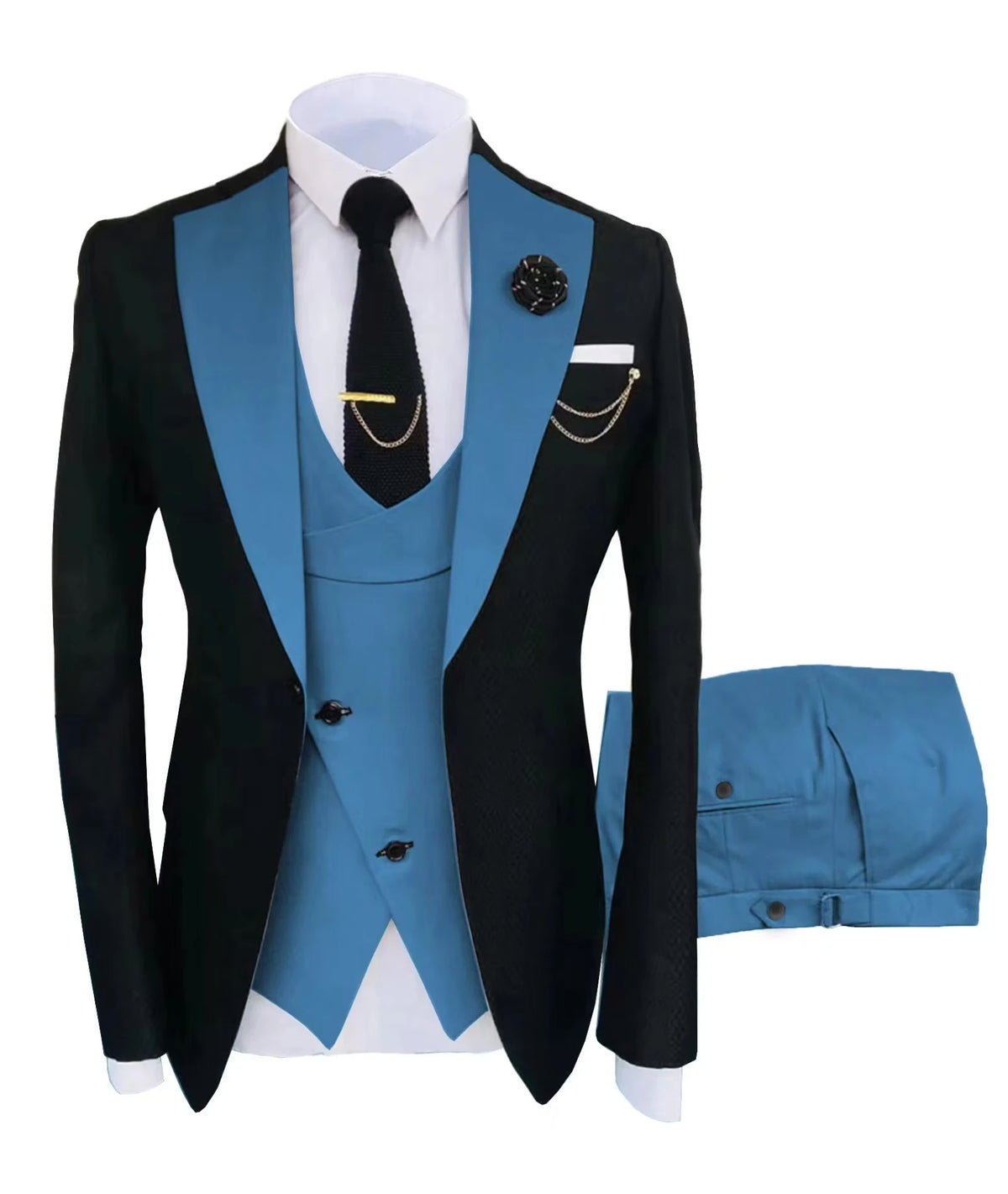 Costume homme mariage 3 pièces, veste et gilet – CLEVI Paris