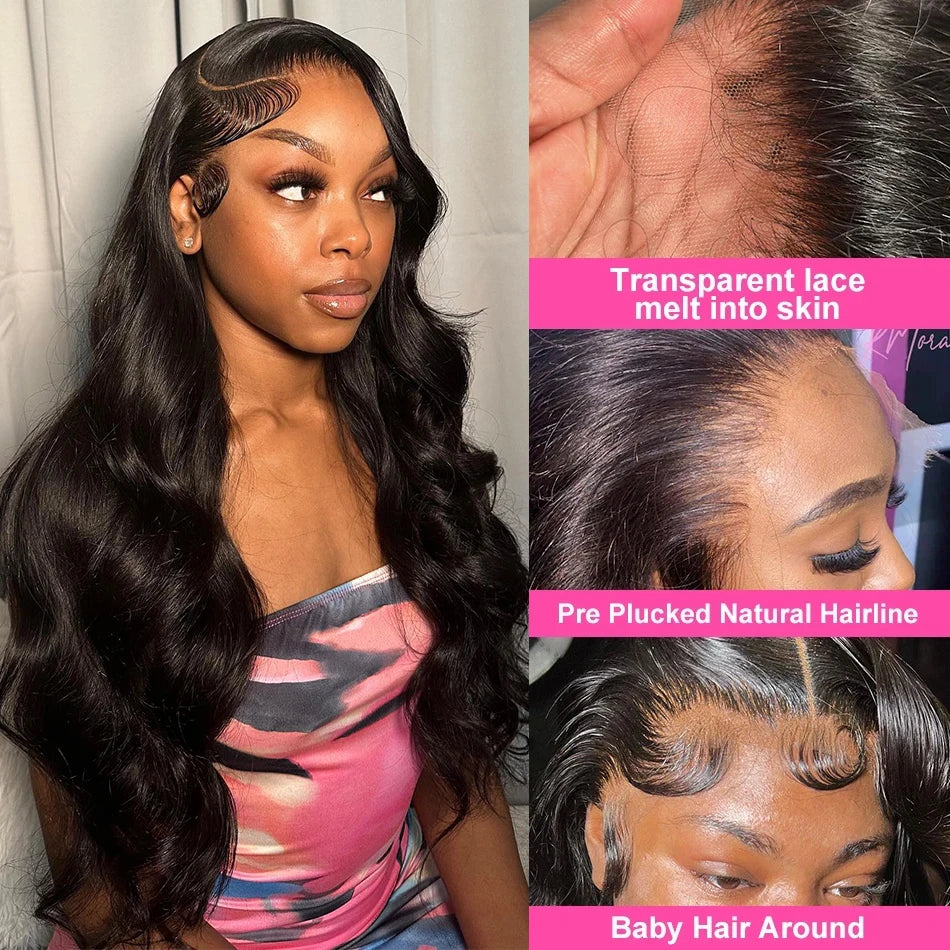 Perruque Body Wave HD Lace Frontal – CLEVI Paris
