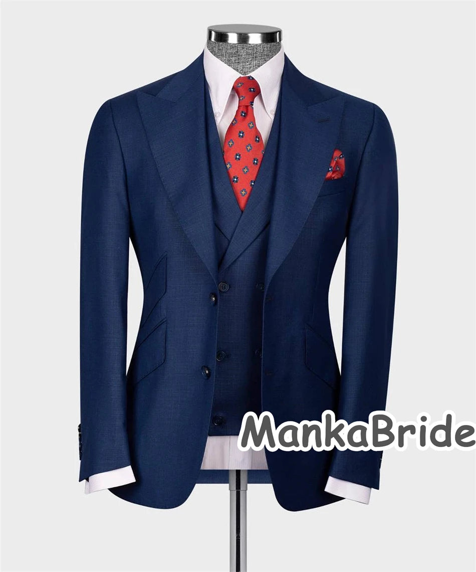 Costume homme slim 3 pièces – CLEVI Paris