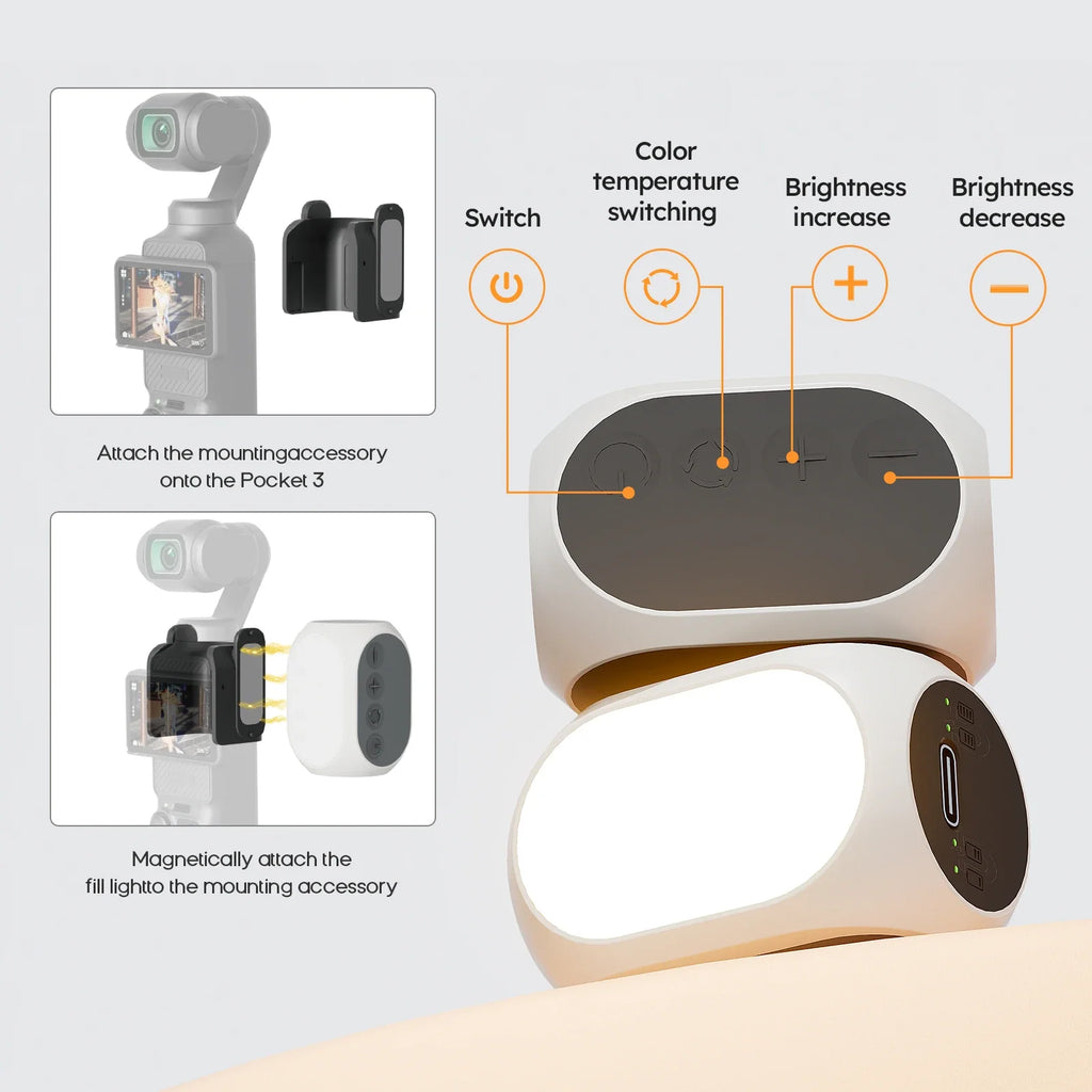 Kit 2 lampes LED magnétiques Pocket 3 – CLEVI Paris