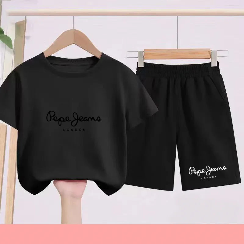 Ensemble enfant haut et short sportswear – CLEVI Paris
