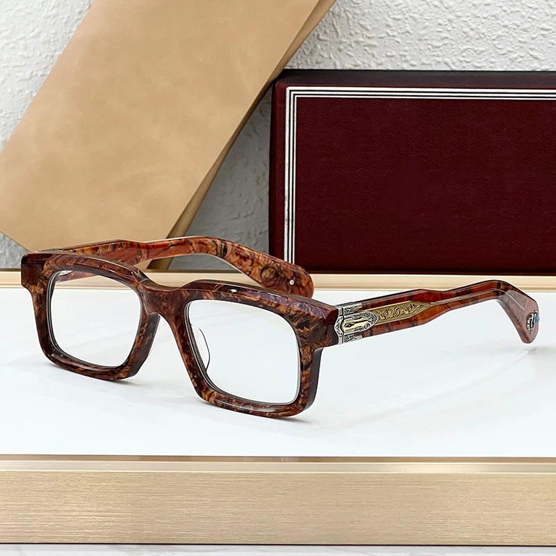 Lunettes de Soleil Homme Acétate Rectangle UV400 – CLEVI Paris