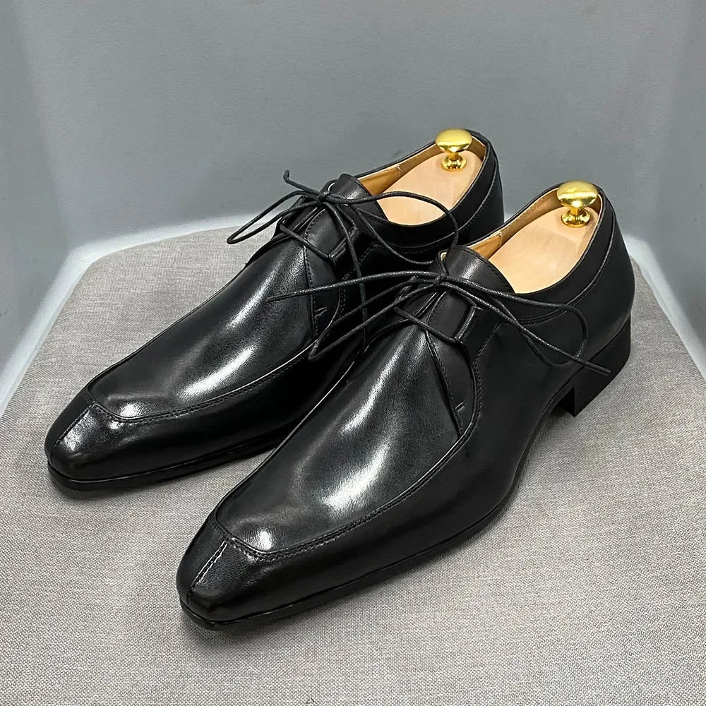 Chaussures Oxford homme en cuir de vache – CLEVI Paris
