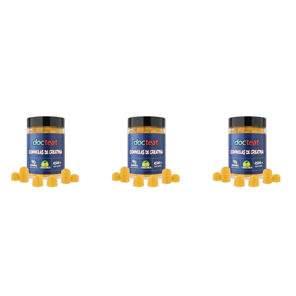 Créatine citron vert, 90 gommes à mâcher – CLEVI Paris