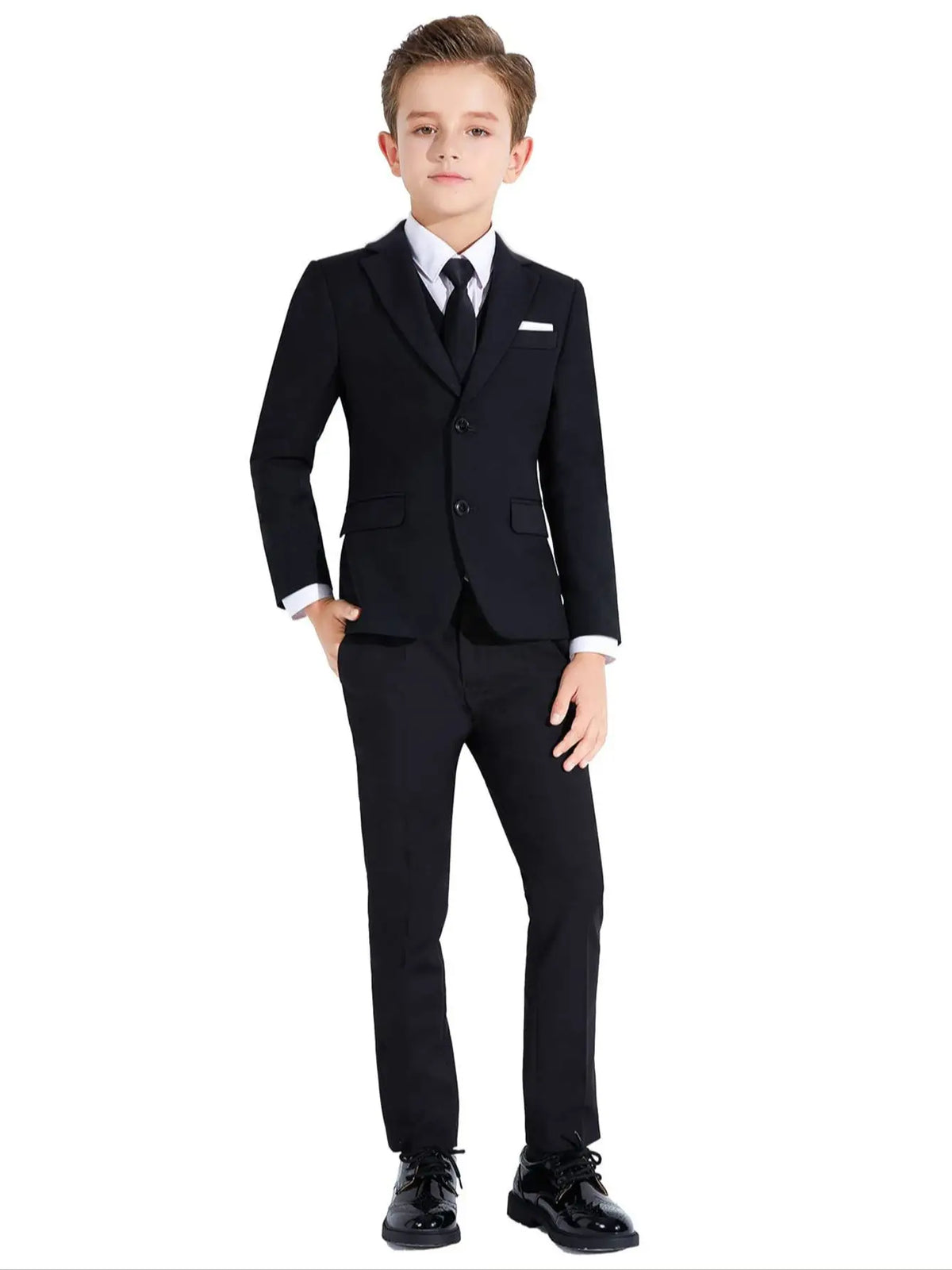 Costume garçon cintré 8044 – CLEVI Paris
