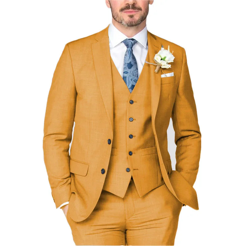 Costume 3 pièces homme élégant – CLEVI Paris