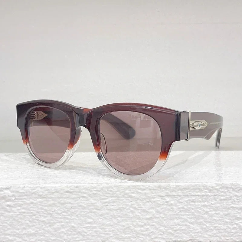 Lunettes de Soleil Homme Acétate UV400 Style Japonais – CLEVI Paris