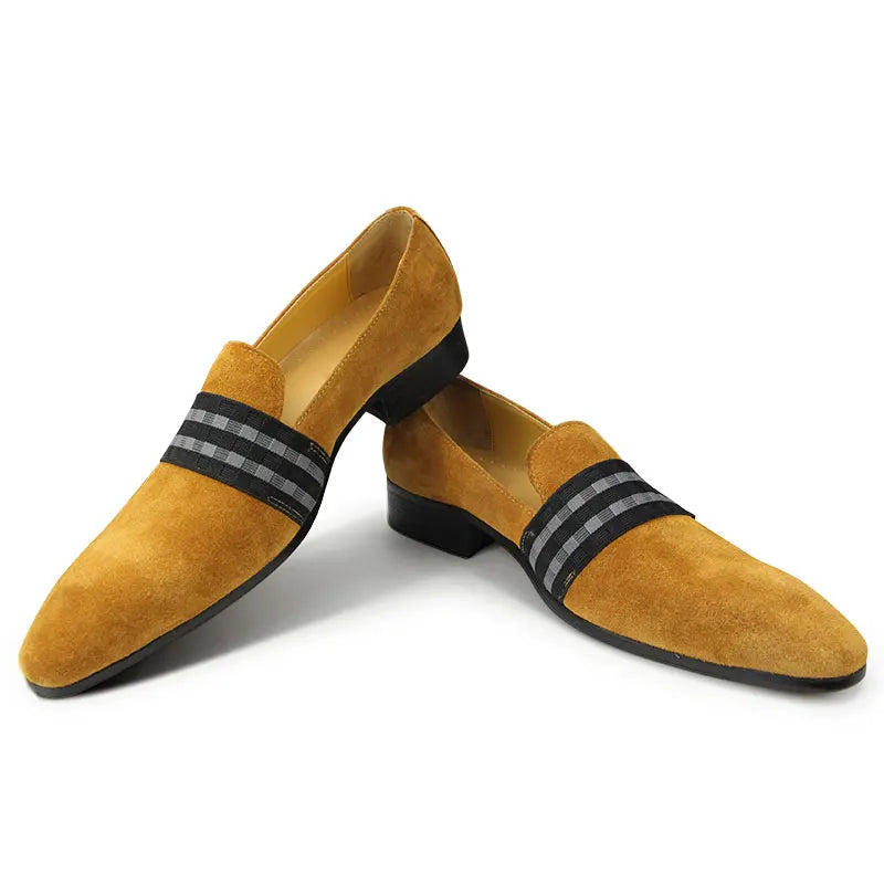 Mocassins Cuir Suédé Homme Fait Main 2 Coloris – CLEVI Paris