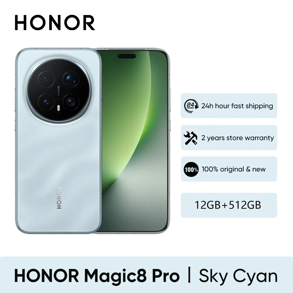 Smartphone HONOR Magic8 Pro 5G OLED – CLEVI Paris