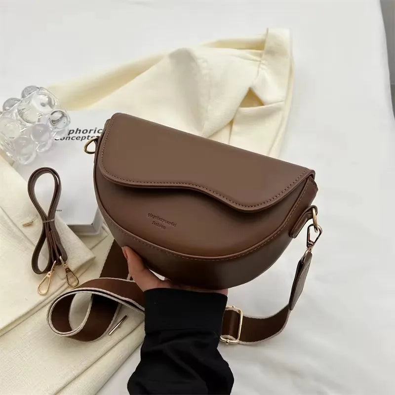 Sac Croisé Cuir Véritable Motif Alligator 3 Poches – CLEVI Paris
