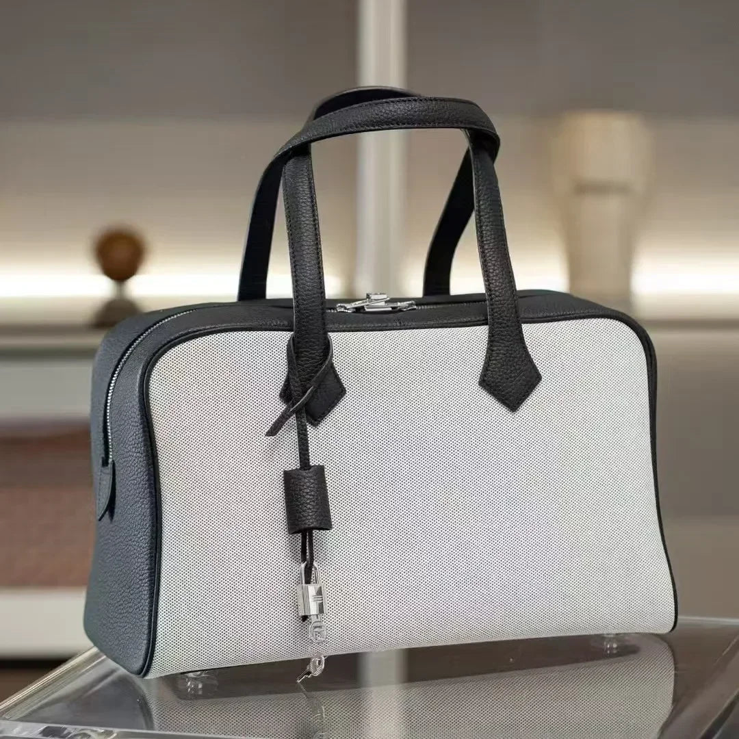 Sac Boston femme souple 35 cm – CLEVI Paris