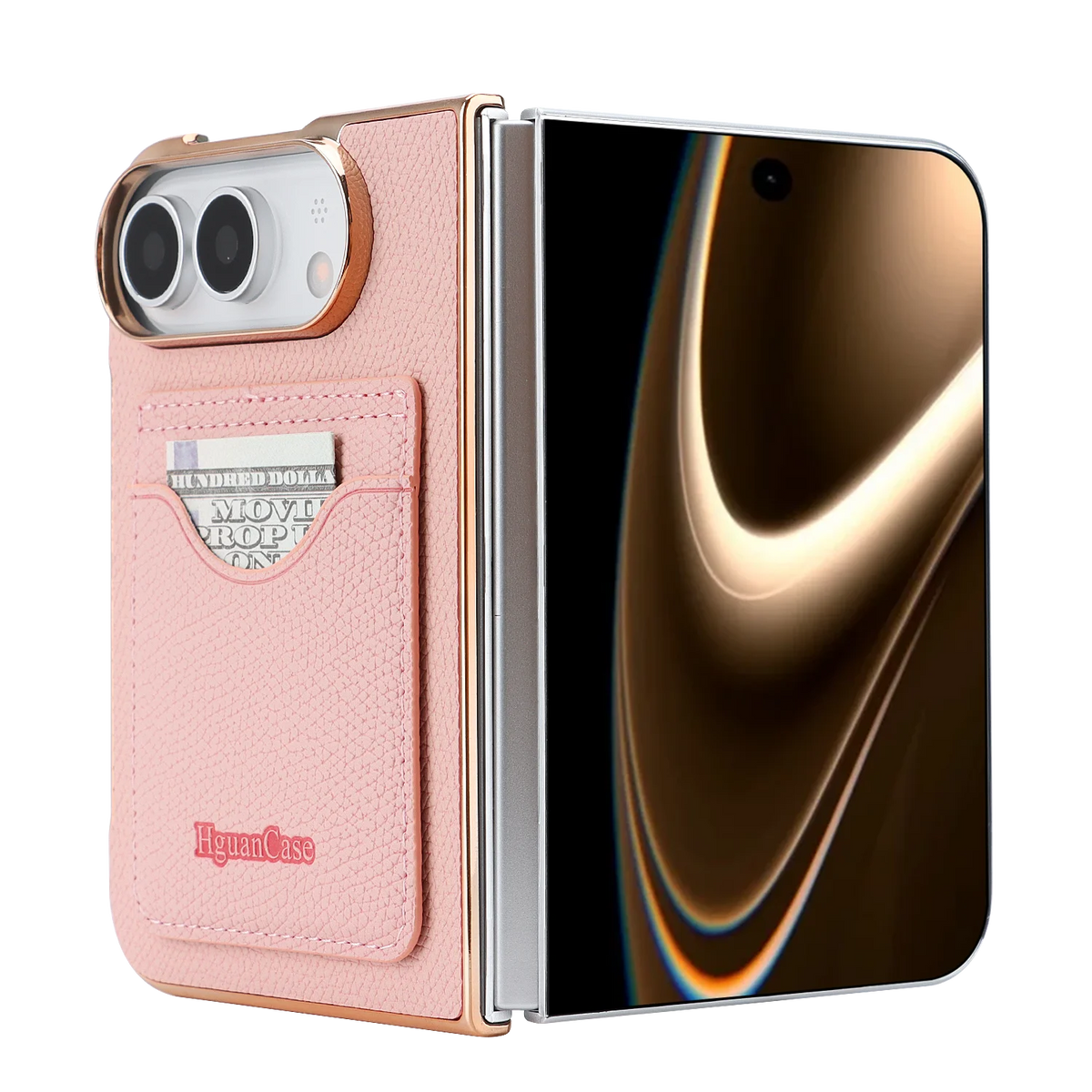 Étui iPhone Duo simili cuir avec béquille – CLEVI Paris