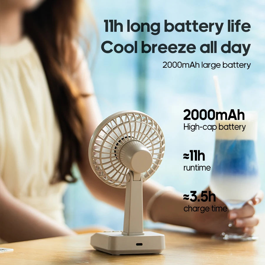 Mini ventilateur de bureau sans pales USB – CLEVI Paris