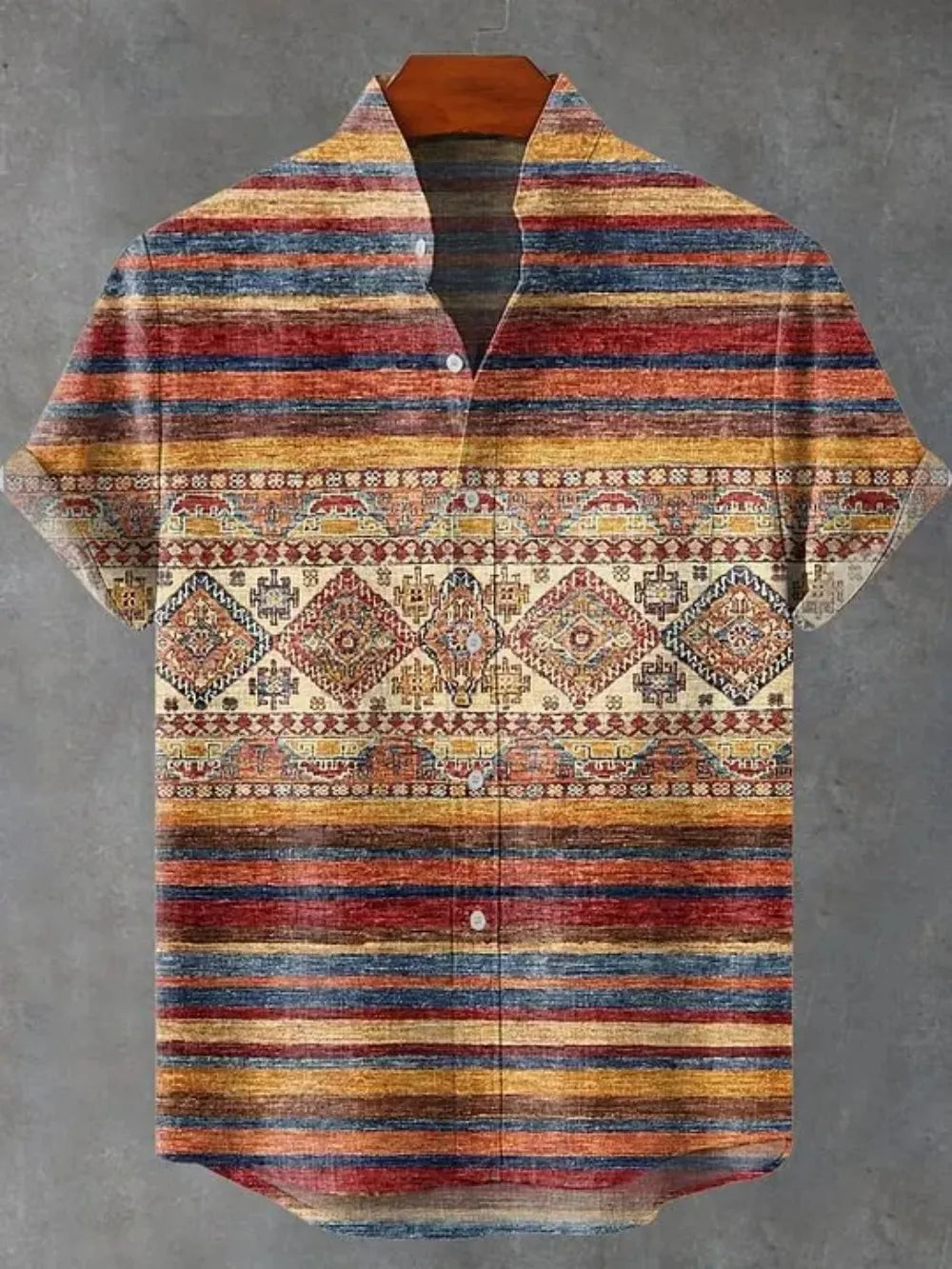 Chemise homme en lin à manches courtes – CLEVI Paris