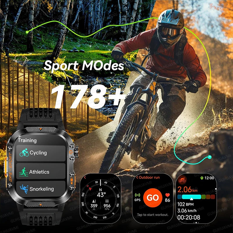 Montre GPS GUHUAVMI HT36 AMOLED 2,01″ – CLEVI Paris