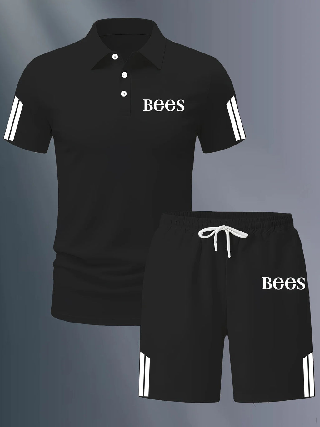 Ensemble 2 Pièces Homme Imprimé 3D Séchage Rapide Sport Casual – CLEVI Paris