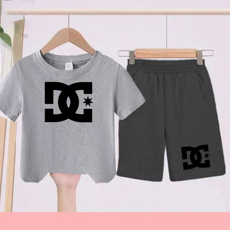 Ensemble enfant imprimé haut et short – CLEVI Paris