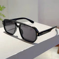 Lunettes de soleil femme carrées double pont – CLEVI Paris