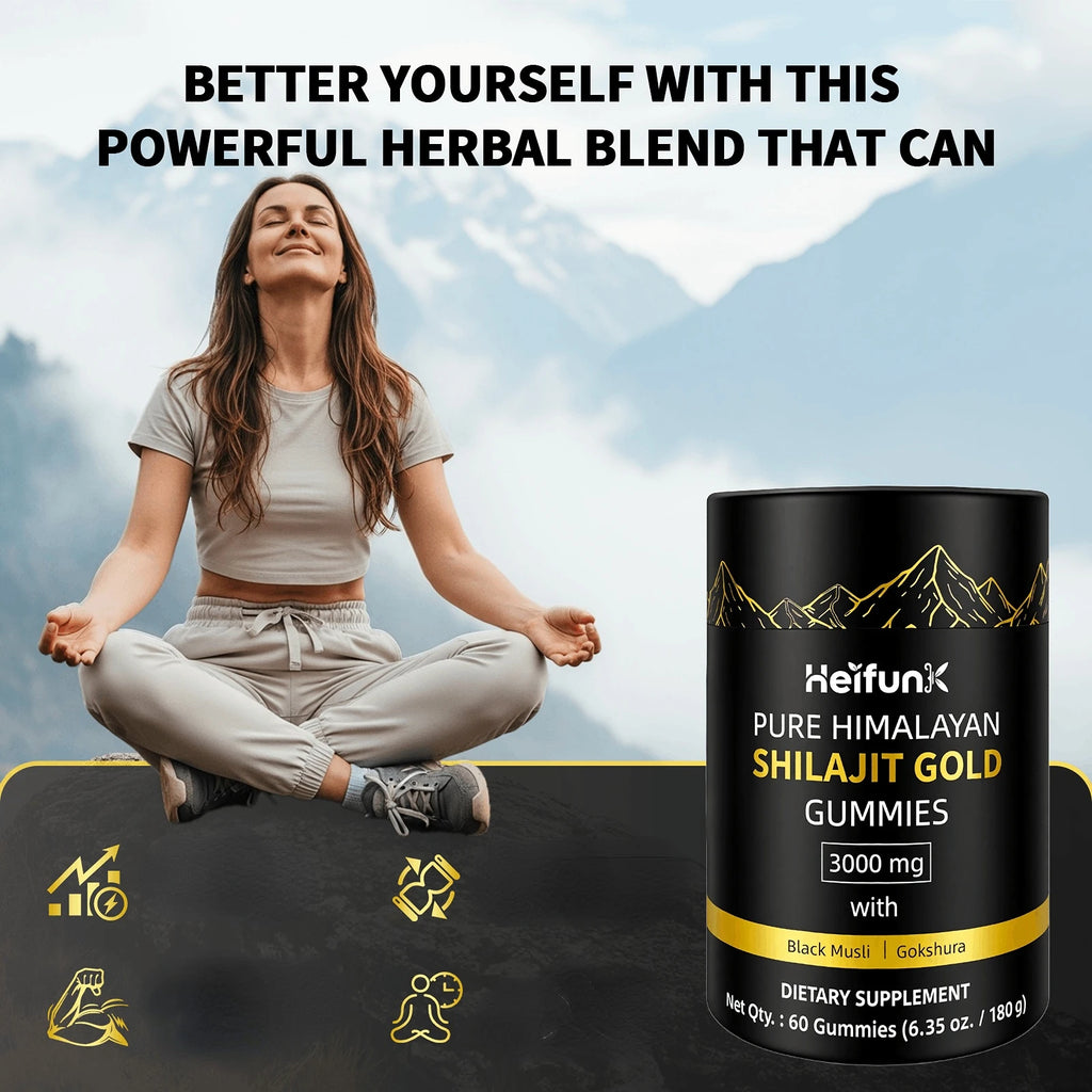 Shilajit en gommes à mâcher – CLEVI Paris