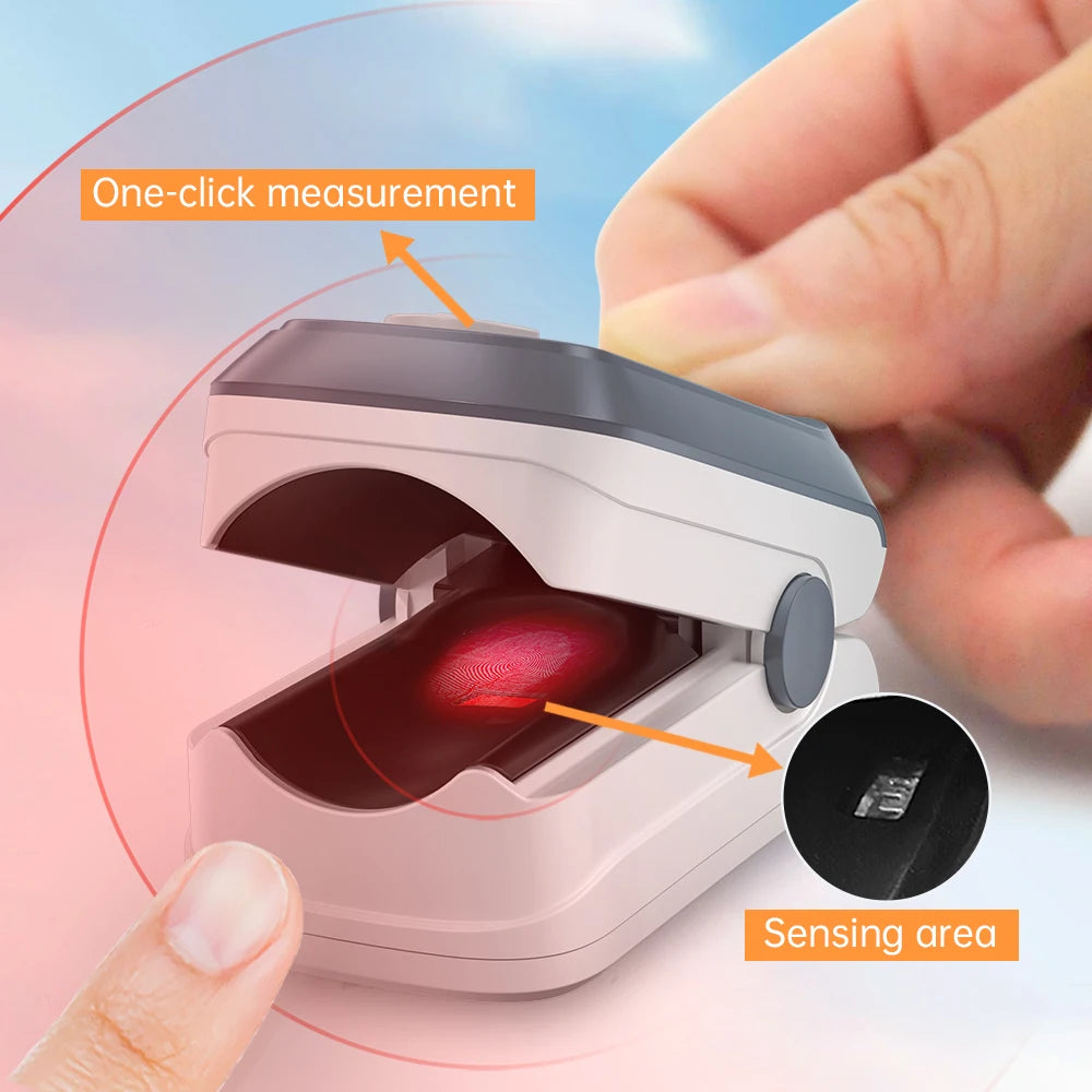 Oxymètre de Doigt Bluetooth OLED SpO2 PI Pouls App HealthTree – CLEVI Paris