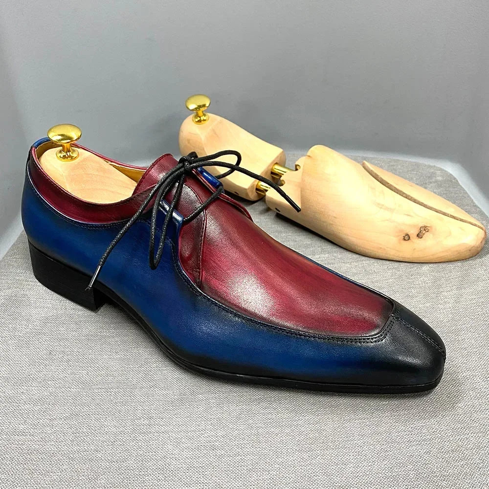 Chaussures Oxford homme en cuir de vache – CLEVI Paris