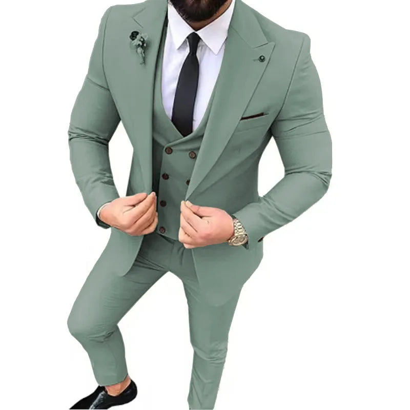 Costume 3 pièces homme élégant – CLEVI Paris