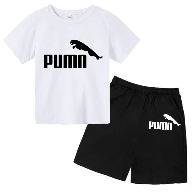 Tenue enfant décontractée à manches courtes – CLEVI Paris