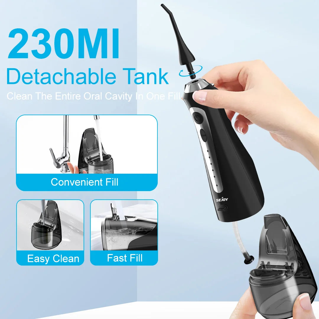 Hydropulseur dentaire portable – CLEVI Paris