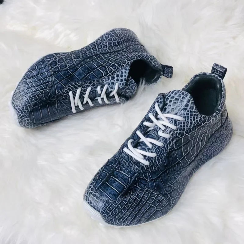 Baskets homme peintes à la main – CLEVI Paris
