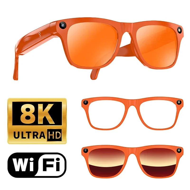Lunettes IA Lenovo XKONEPRO 8K Caméra Traduction Bluetooth Gestes 3 Verres – CLEVI Paris