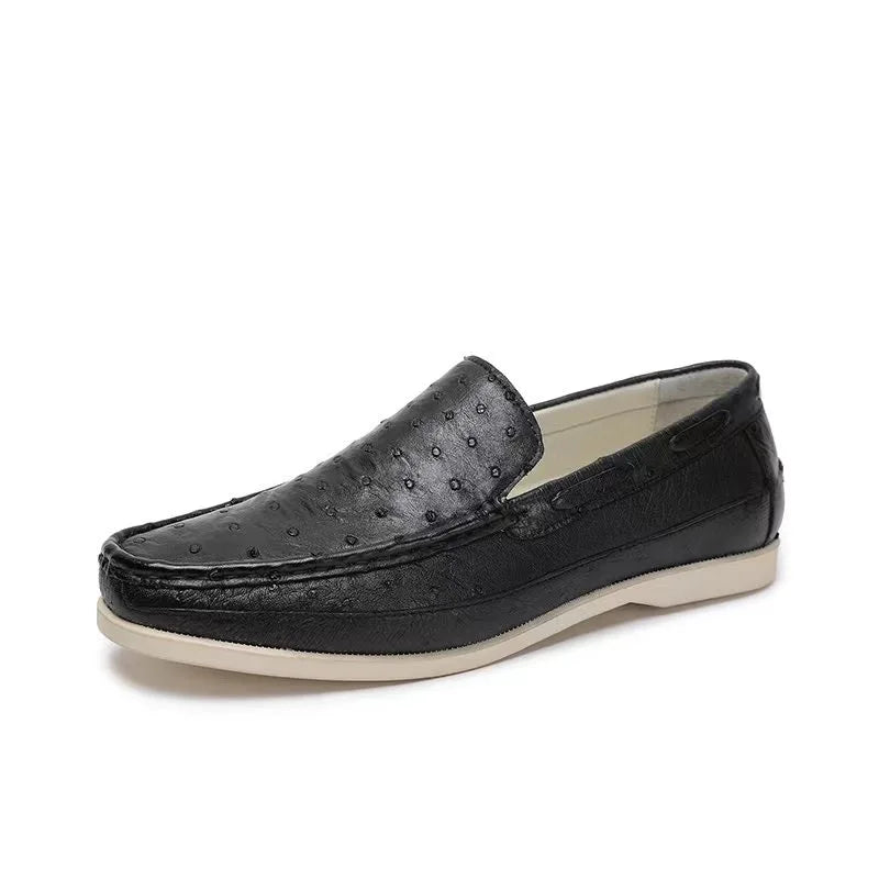 Mocassins homme noirs en cuir – CLEVI Paris
