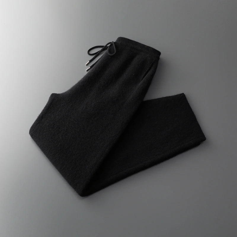 Ensemble Jogging Homme 100% Laine Mérinos MVLYFLRT – Cardigan Zippé Capuche + Pantalon – 8 Coloris, S à XXL – CLEVI Paris