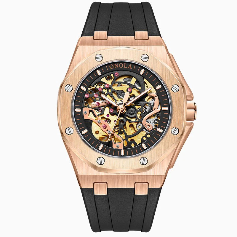 Montre Homme ONOLA ON3834 Automatique Squelette – CLEVI Paris