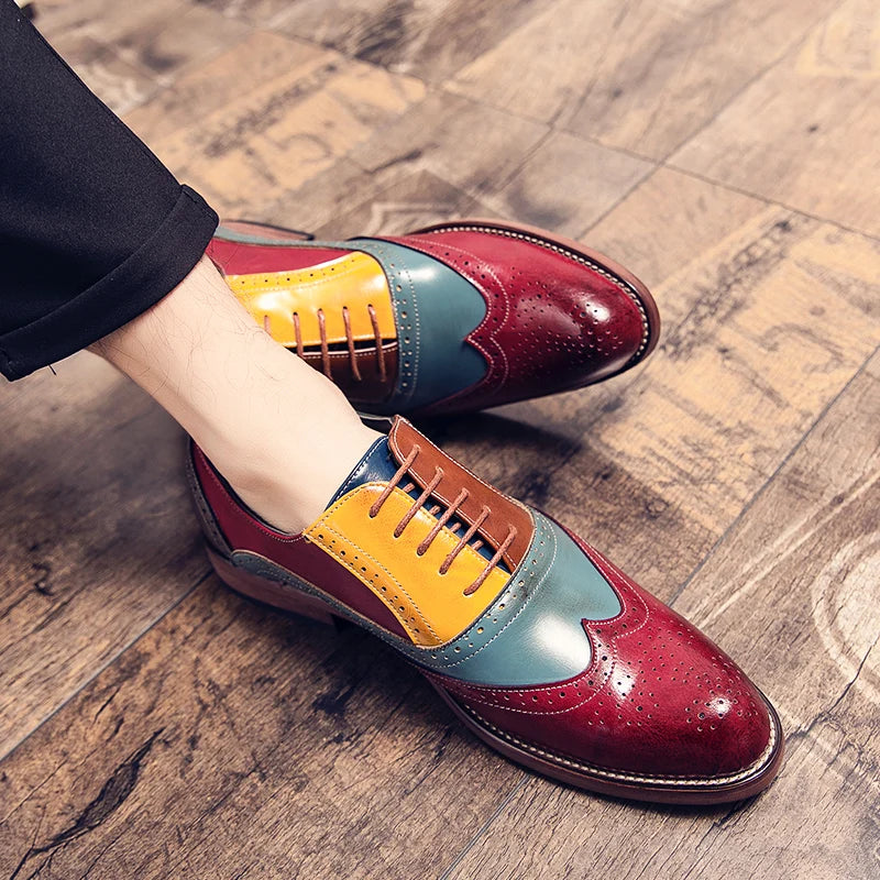 Derbies Homme Cuir Brogue Mariage & Bureau – CLEVI Paris