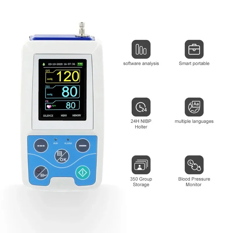 Tensiomètre Ambulatoire 24h Contec ABPM50 Holter Logiciel PC USB – CLEVI Paris