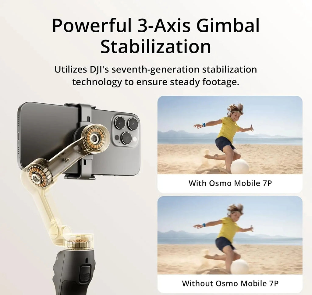 Stabilisateur DJI Osmo Mobile 7P – CLEVI Paris