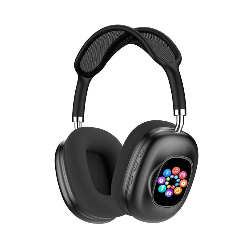 Casque Bluetooth 2-en-1 Écran Tactile & Mini Enceinte – CLEVI Paris