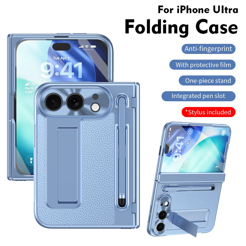 Coque iPhone Duo avec support et stylet – CLEVI Paris