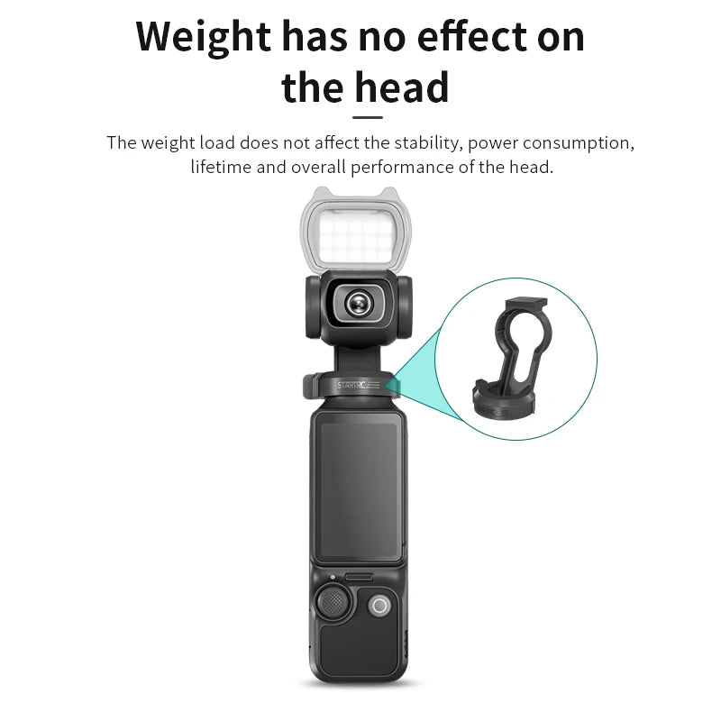 Lampe magnétique 3 modes pour Pocket 3 – CLEVI Paris